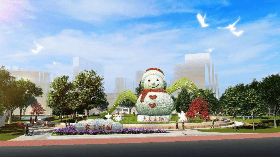 为亚冬会添“绿”！新建街角花境、口袋花园 冰城绿化景观升级中