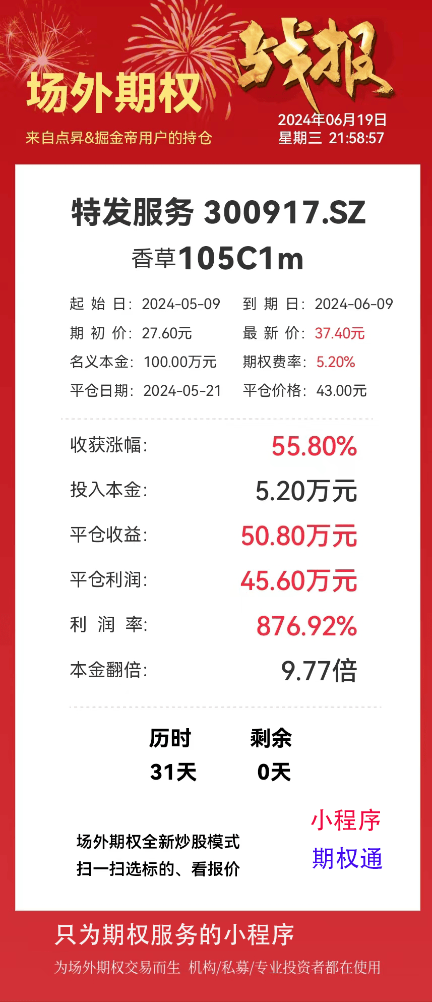 场外个股期权交易完整流程