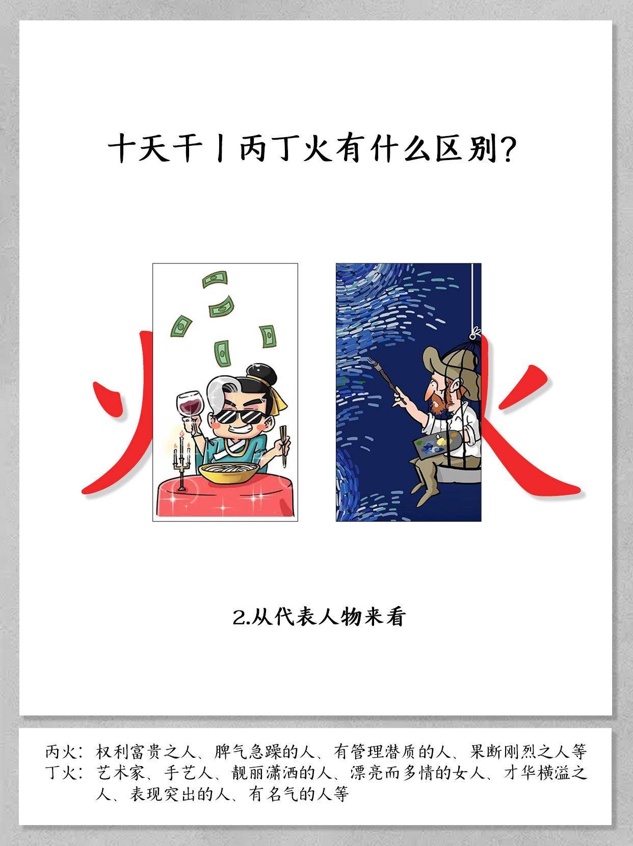 丙火与丁火在十天干中的区别