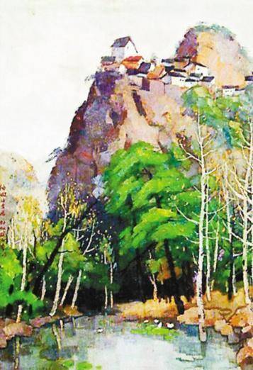 253万买了吴冠中的假画，吴冠中也说是假的，专家：这也不算数